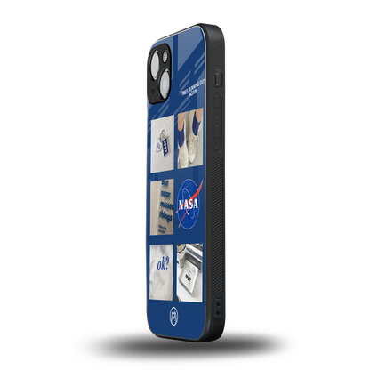 time is running out back phone cover | glass case for iphone 14