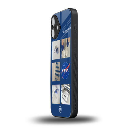 time is running out back phone cover | glass case for iphone 16 plus