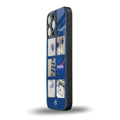 time is running out back phone cover | glass case for iphone 16 pro max