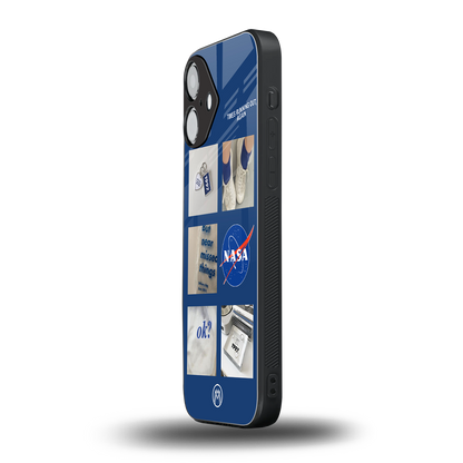 time is running out back phone cover | glass case for iphone 16