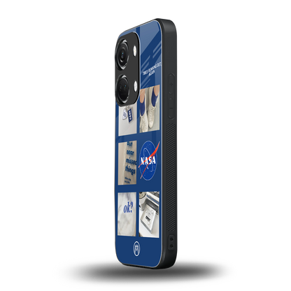 time is running out back phone cover | glass case for oneplus nord 3