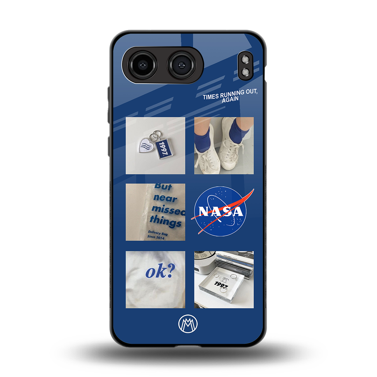 time is running out back phone cover | glass case for oneplus nord 4