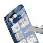 time is running out back phone cover | glass case for oneplus nord 4