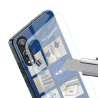 time is running out back phone cover | glass case for oneplus nord ce 4 lite