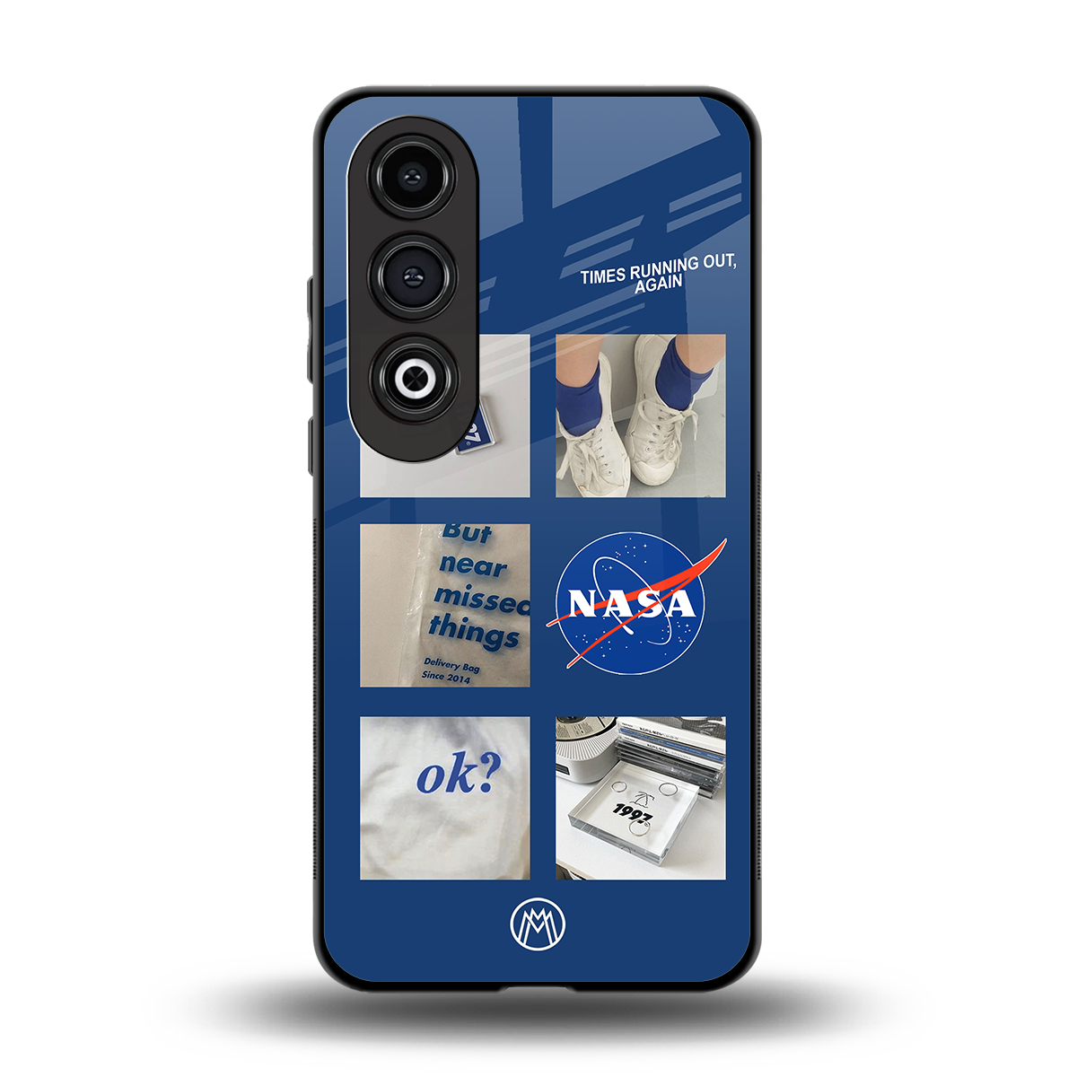 time is running out back phone cover | glass case for oneplus nord ce 4