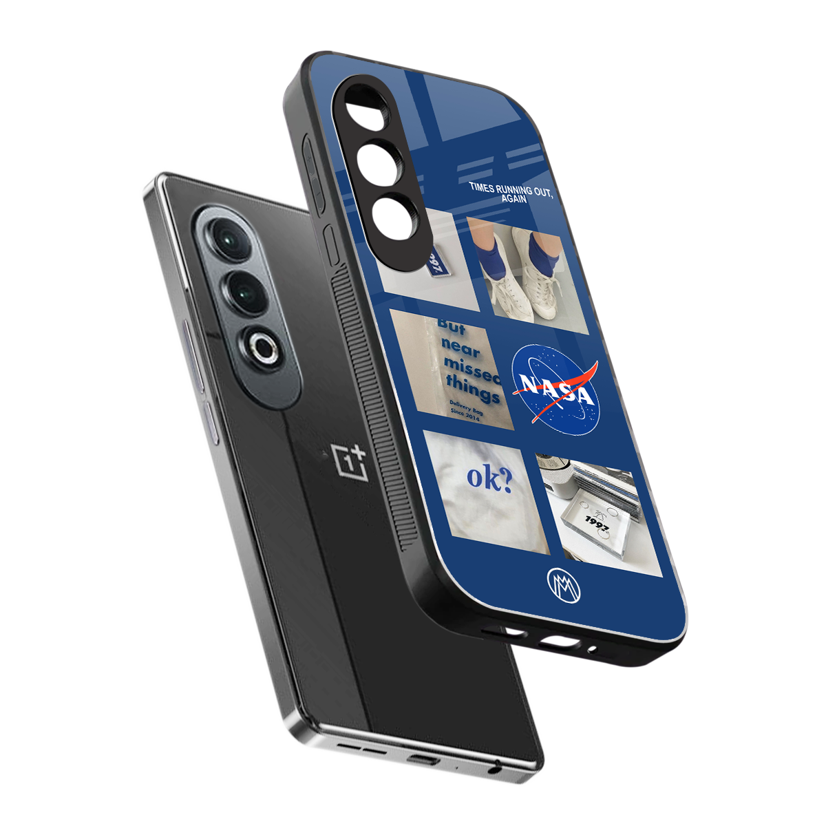 time is running out back phone cover | glass case for oneplus nord ce 4