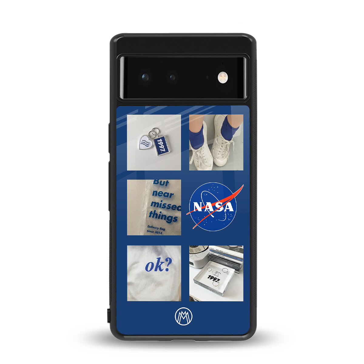 time is running out back phone cover | glass case for Google Pixel 6A