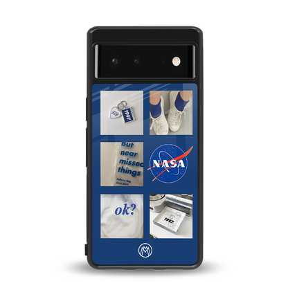 time is running out back phone cover | glass case for Google Pixel 6A
