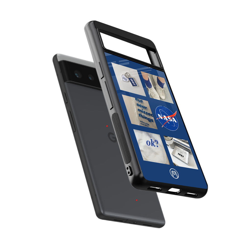 time is running out back phone cover | glass case for google pixel 6