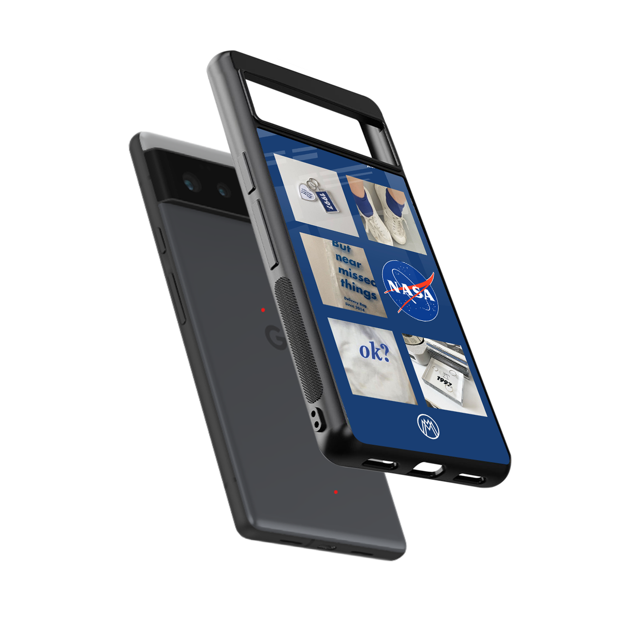 time is running out back phone cover | glass case for Google Pixel 6A