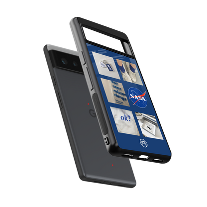 time is running out back phone cover | glass case for Google Pixel 6A