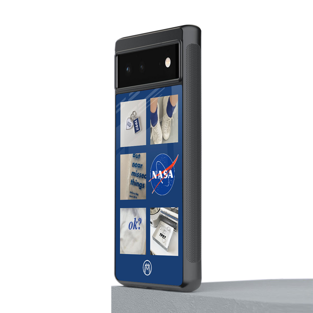 time is running out back phone cover | glass case for Google Pixel 6A