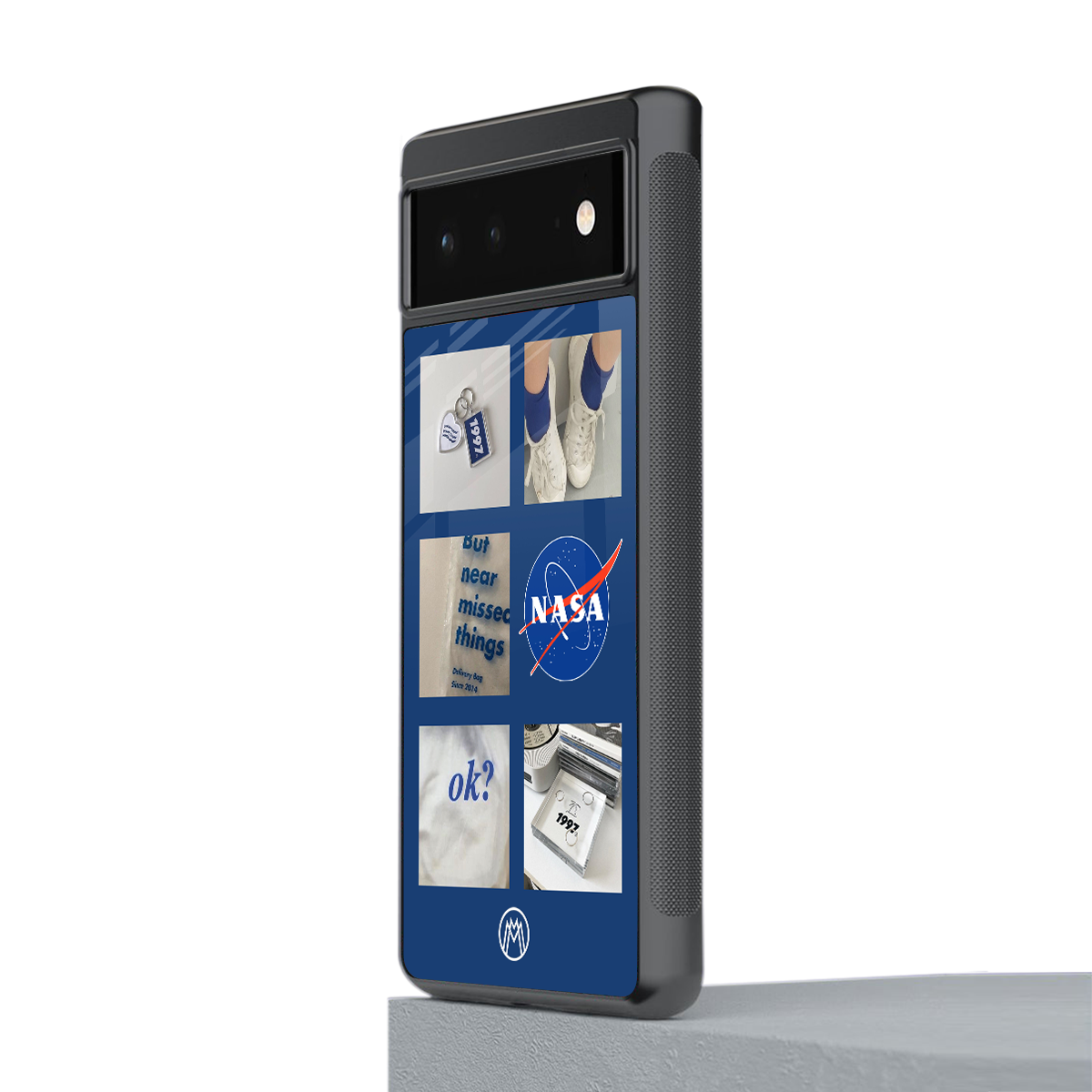 time is running out back phone cover | glass case for Google Pixel 6A