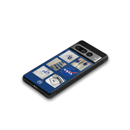 time is running out back phone cover | glass case for google pixel 7 pro