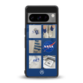 time is running out back phone cover | glass case for google pixel 8 pro