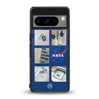 time is running out back phone cover | glass case for google pixel 8 pro
