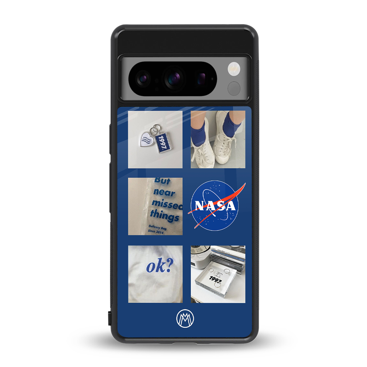 time is running out back phone cover | glass case for google pixel 8 pro