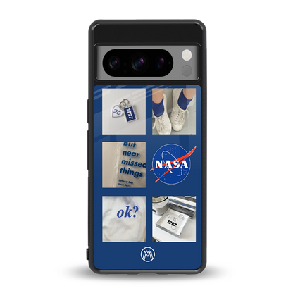 time is running out back phone cover | glass case for google pixel 8 pro