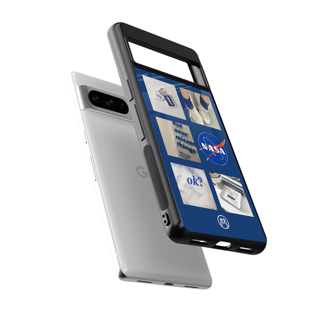 time is running out back phone cover | glass case for google pixel 8 pro
