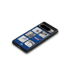 time is running out back phone cover | glass case for google pixel 8 pro