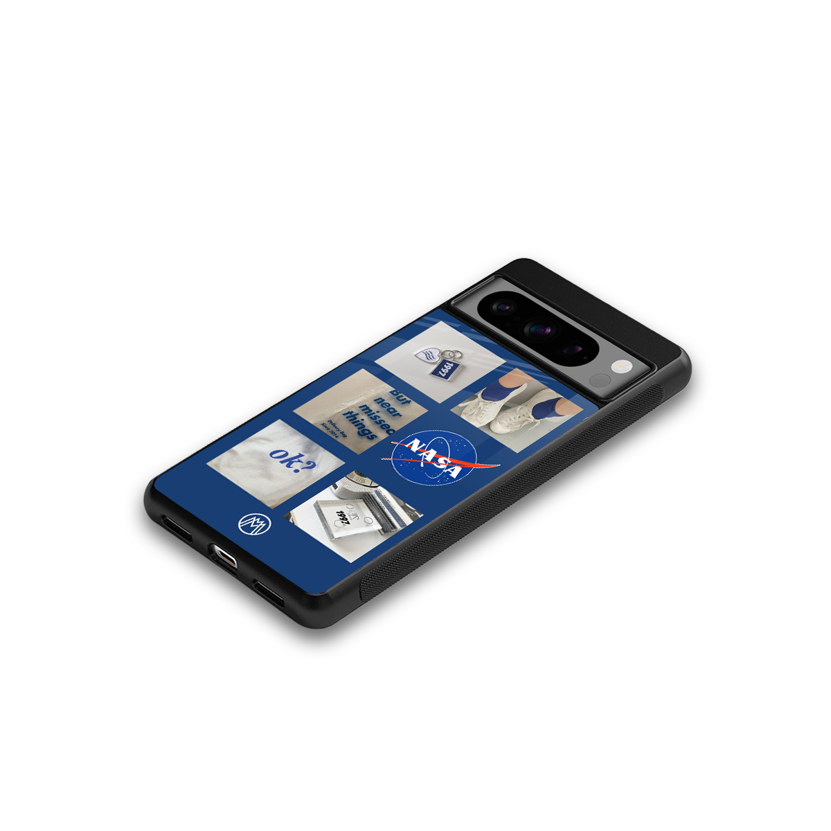time is running out back phone cover | glass case for google pixel 8 pro