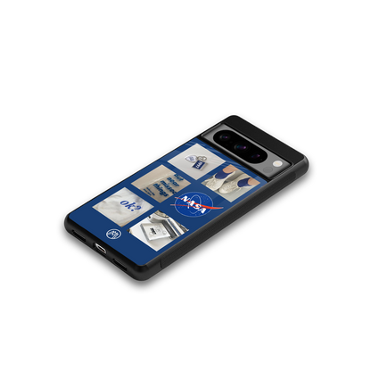 time is running out back phone cover | glass case for google pixel 8 pro
