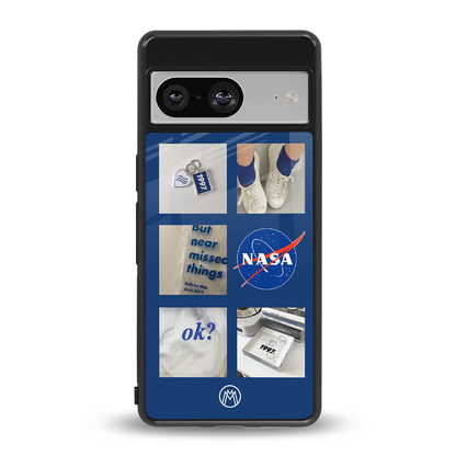 time is running out back phone cover | glass case for Google Pixel 8