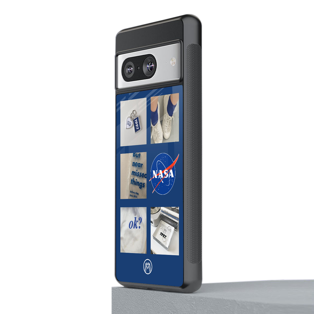 time is running out back phone cover | glass case for Google Pixel 8