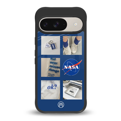time is running out back phone cover | glass case for google pixel 9