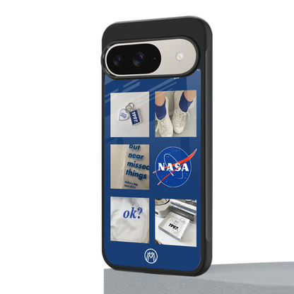 time is running out back phone cover | glass case for google pixel 9