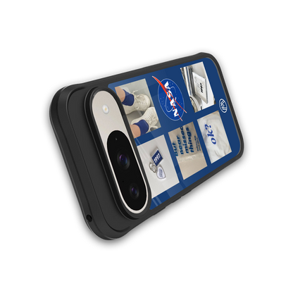 time is running out back phone cover | glass case for google pixel 9