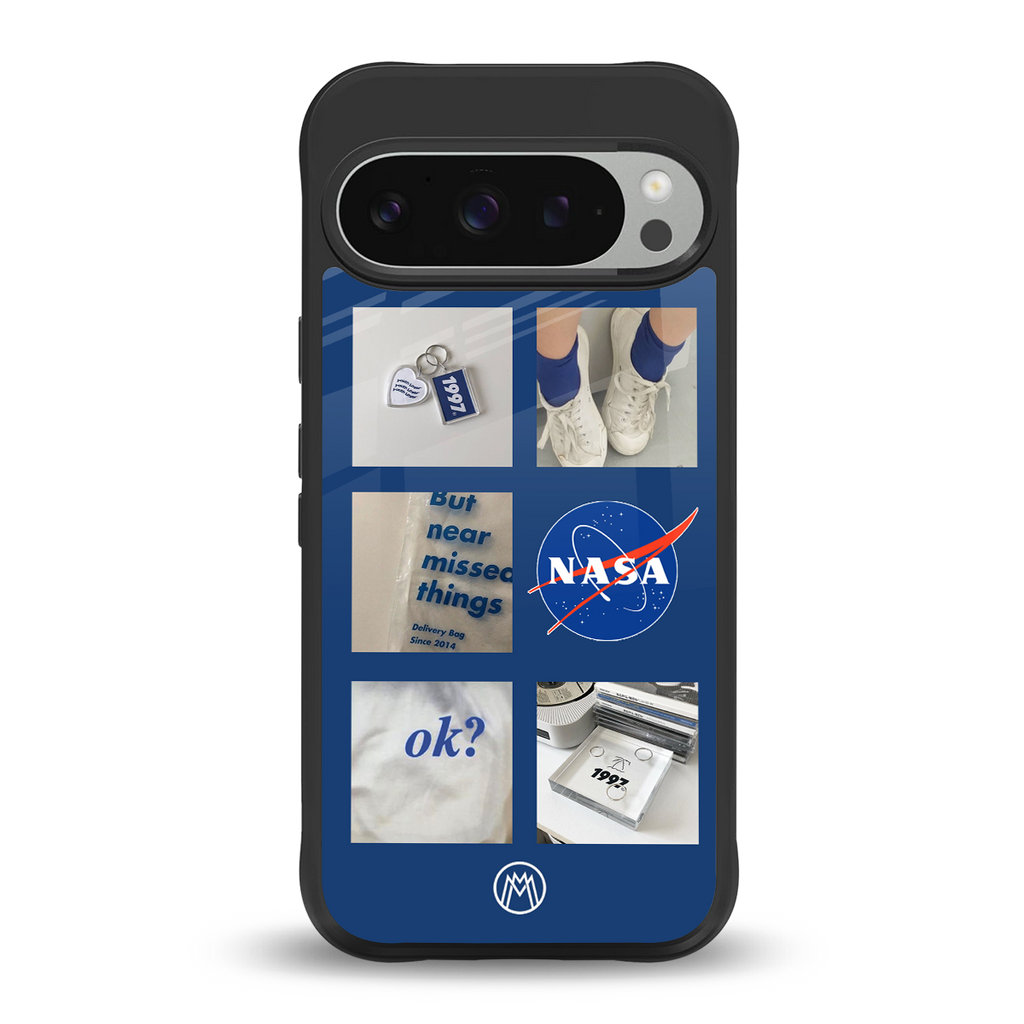 time is running out back phone cover | glass case for google pixel 9 pro
