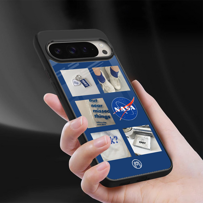 time is running out back phone cover | glass case for google pixel 9 pro xl