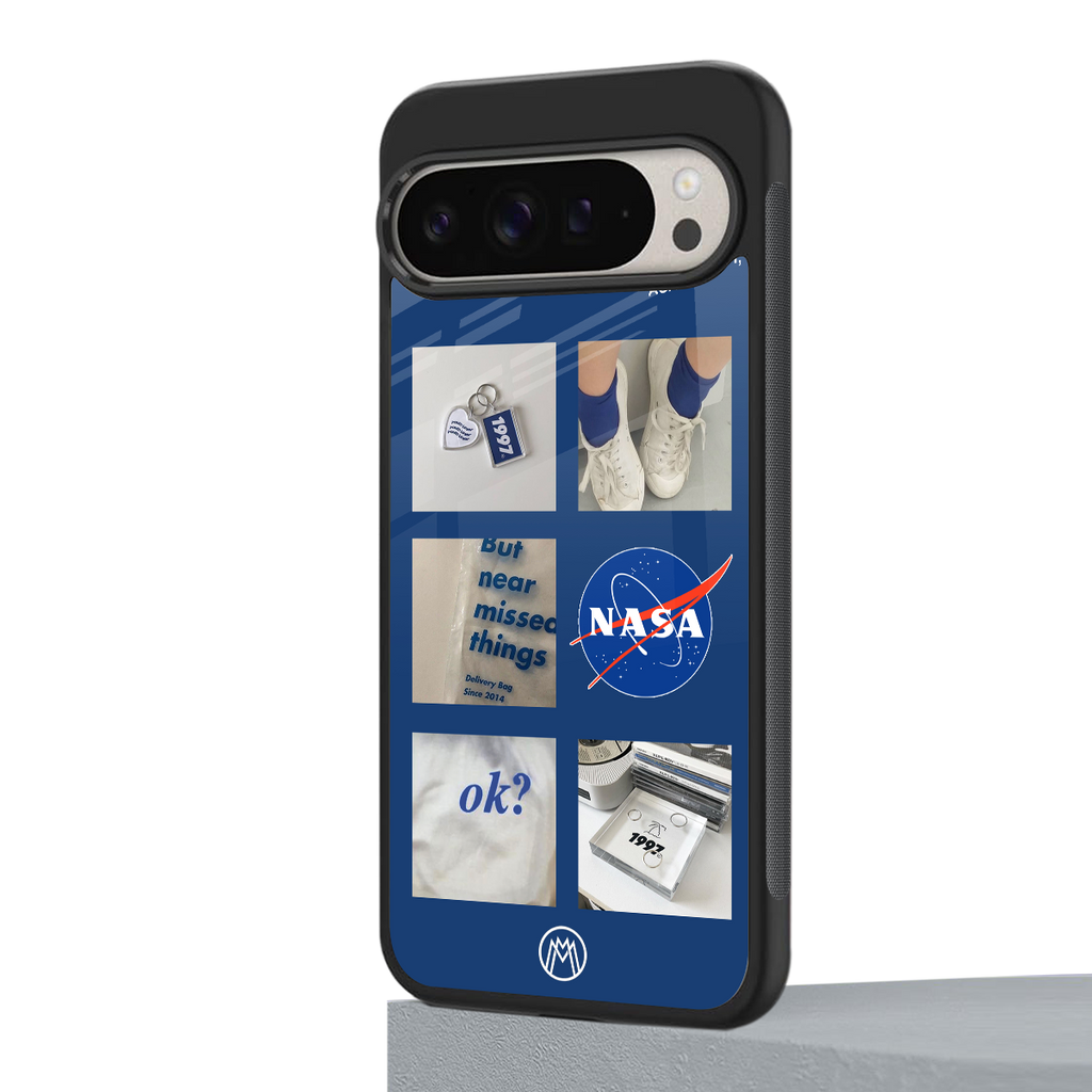 time is running out back phone cover | glass case for google pixel 9 pro