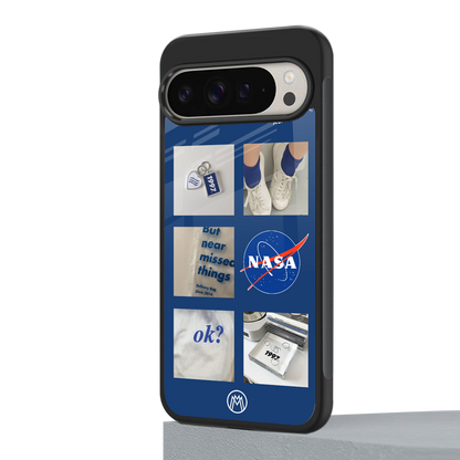 time is running out back phone cover | glass case for google pixel 9 pro xl