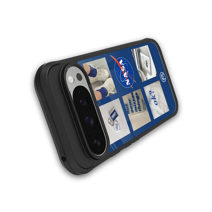 time is running out back phone cover | glass case for google pixel 9 pro xl