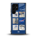 time is running out back phone cover | glass case for samsung galaxy s23 ultra