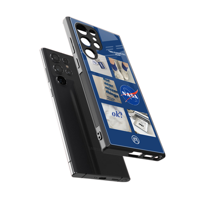 time is running out back phone cover | glass case for samsung galaxy s23 ultra