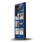 time is running out back phone cover | glass case for samsung galaxy s23 ultra
