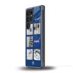 time is running out back phone cover | glass case for samsung galaxy s25 ultra