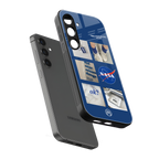 time is running out back phone cover | glass case for samsung galaxy s24 fe
