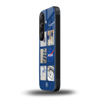 time is running out back phone cover | glass case for samsung galaxy s25 plus