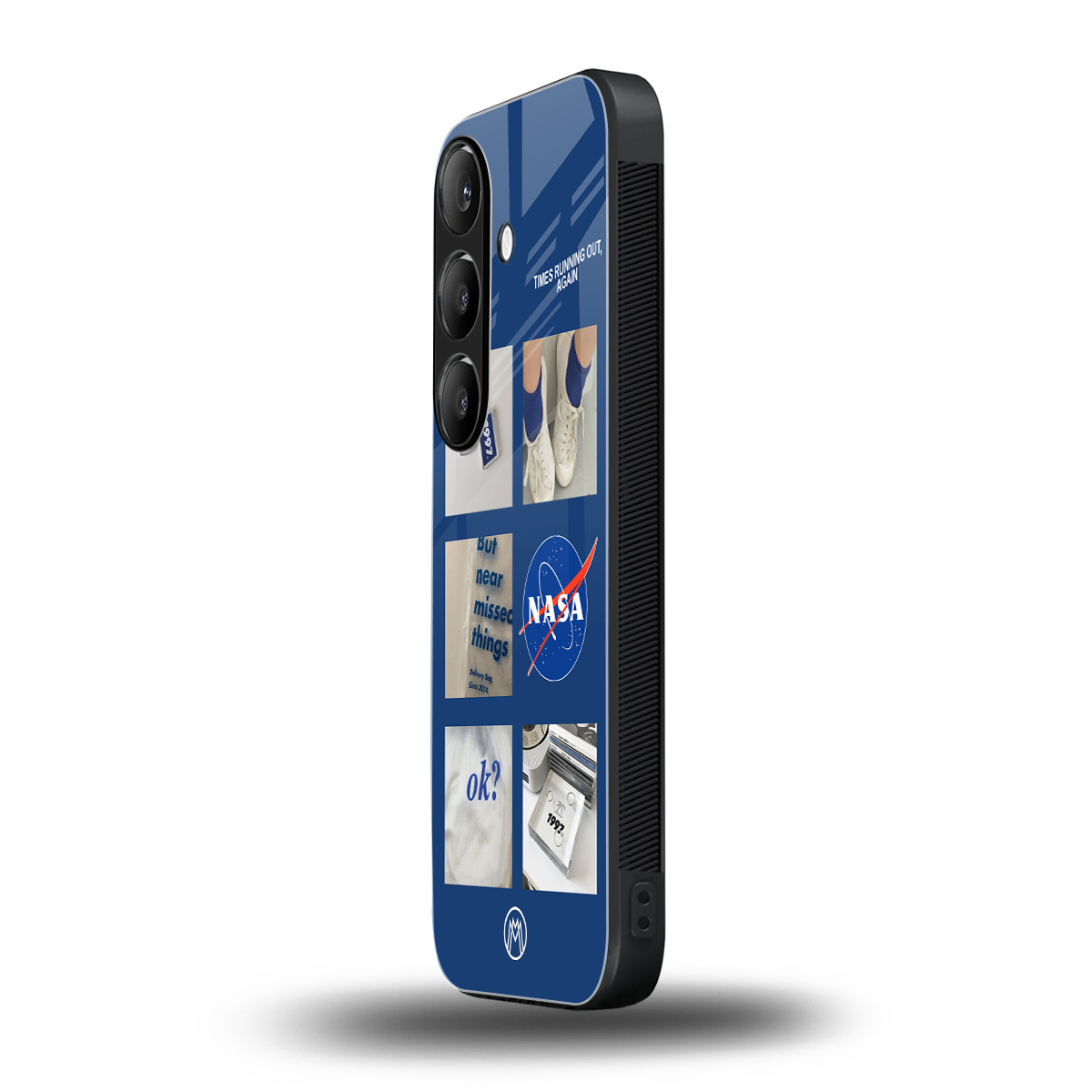 time is running out back phone cover | glass case for samsung galaxy s24 plus
