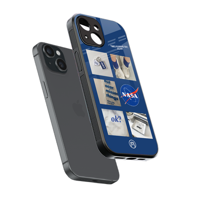 time is running out back phone cover | glass case for iphone 14