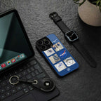 time is running out back phone cover | glass case for nothing phone 2