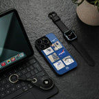 time is running out back phone cover | glass case for iphone 15 pro