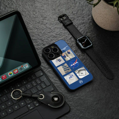 time is running out back phone cover | glass case for iphone 16