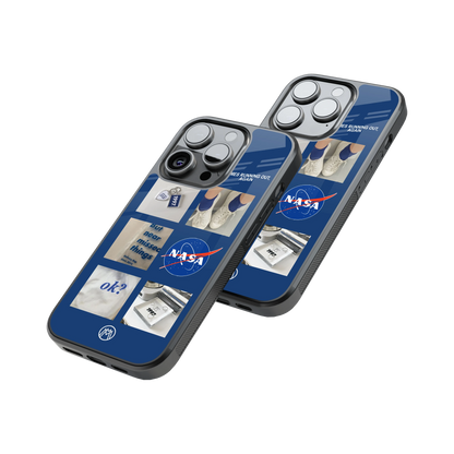 Protective Glass Back Phone Case Compatible with iPhone, Samsung, OnePlus, Pixel & More