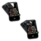 Trendy Glass Back Mobile Case for iPhone, Samsung, Redmi, OnePlus, Google Pixel, Motorola