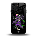 tokyo japan purple dragon black back phone cover | glass case for iphone 13 mini